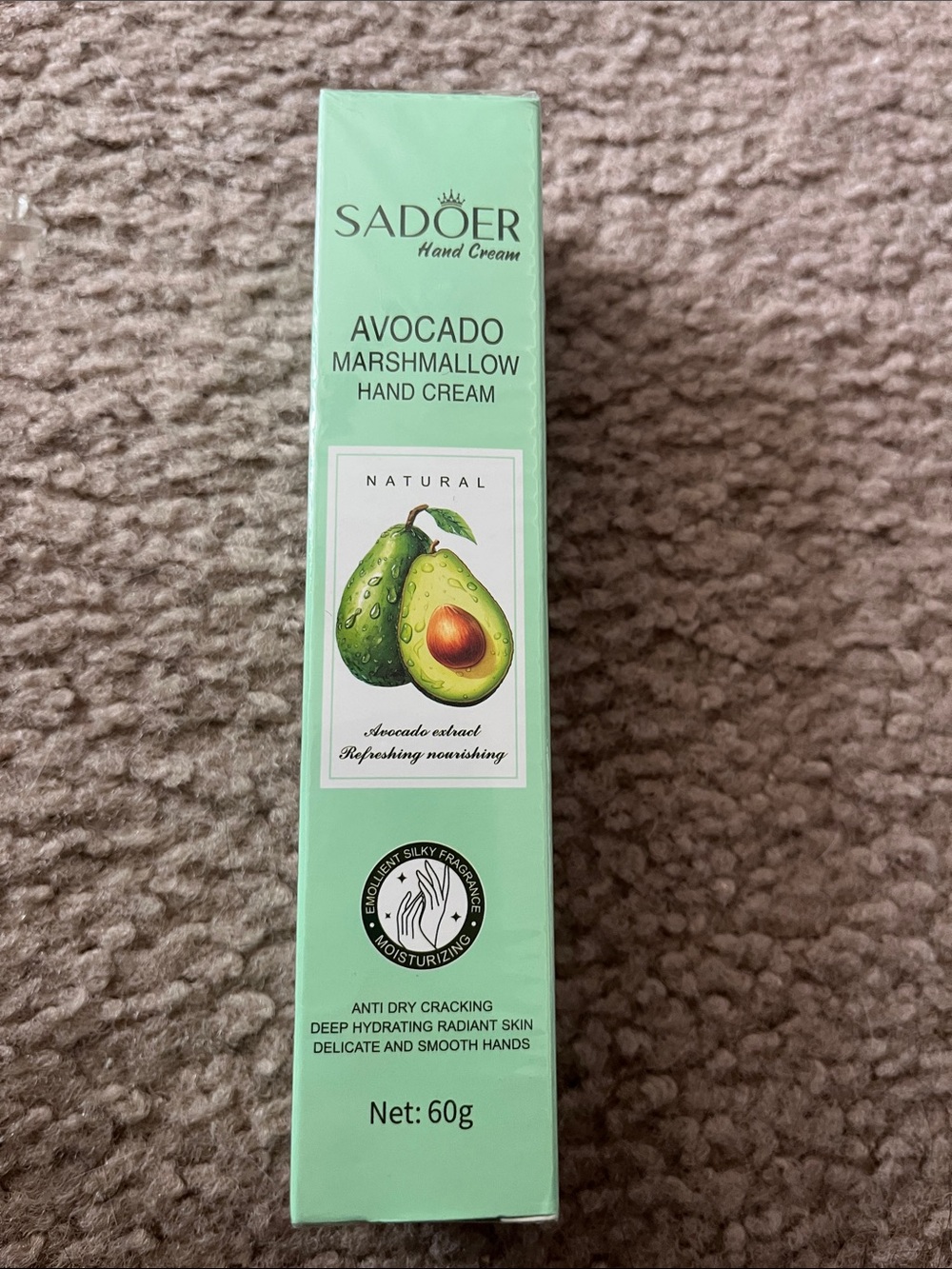 Avocado Marshmallow Hand Cream - Mint Green